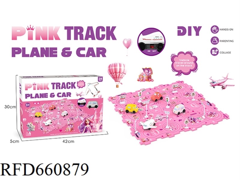 DIY BARBIE-THEMED RAIL CAR (28PCS)