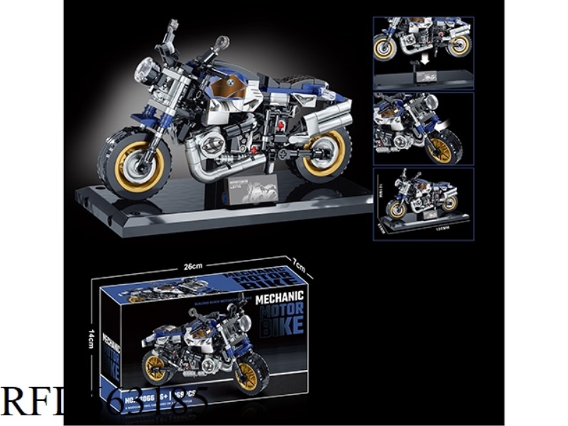 SMALL PARTICLE BUILDING BLOCKS MOTORCYCLE SERIES 269PCS