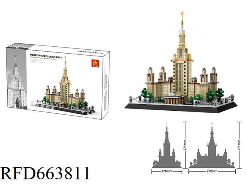 MOSCOW STATE UNIVERSITY-MOSCOW,RUSSIA 875PCS