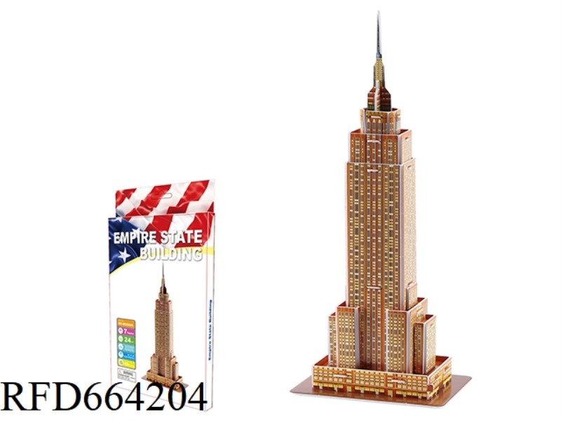 THE EMPIRE STATE BUILDINGEMPIRE STATE BUILDING24 PCS