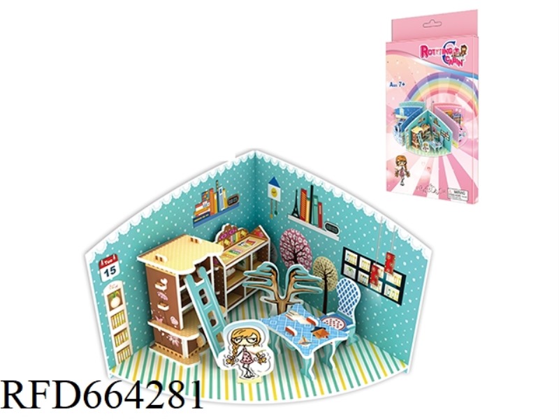 ROTATING CABIN - KITCHEN 24 PCS