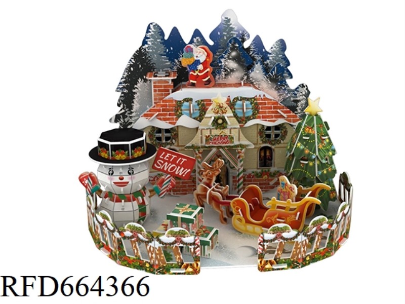 CHRISTMAS HOUSE 48 PCS