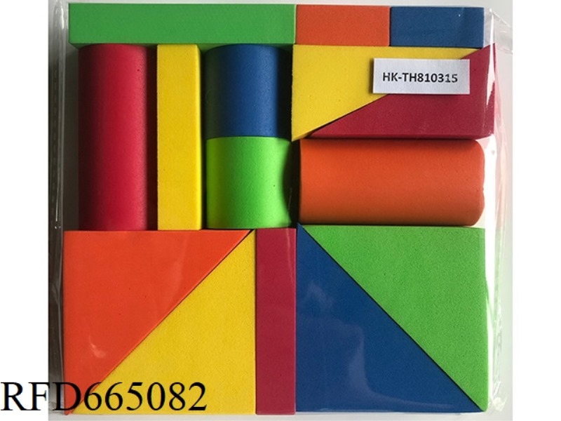 BAGGED EVA BRICKS (13PCS)