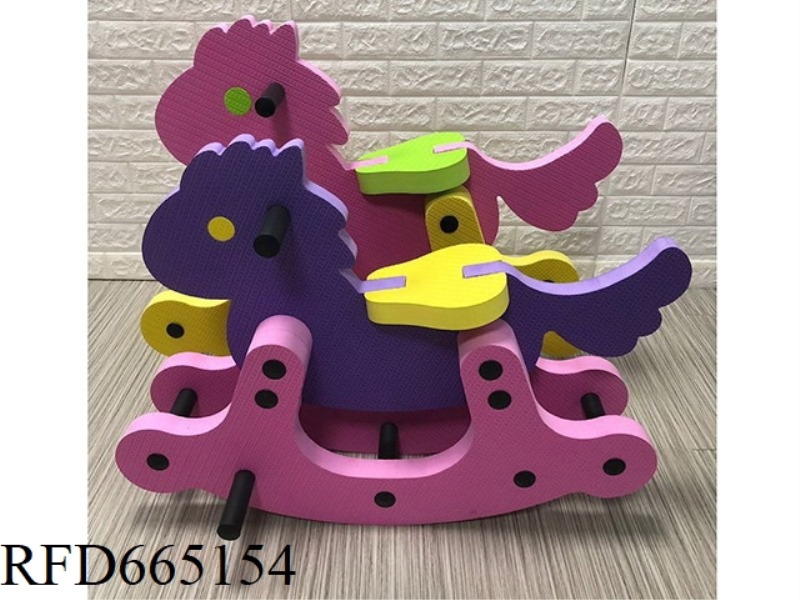 EVA ENVIRONMENTALLY FRIENDLY CHILDREN'S ROCKING HORSE (BEARING WEIGHT LESS THAN 40KG)(GCC)(CPC)