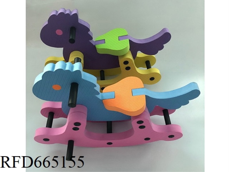 EVA ENVIRONMENTALLY FRIENDLY CHILDREN'S ROCKING HORSE (BEARING WEIGHT LESS THAN 40KG)(GCC)(CPC)