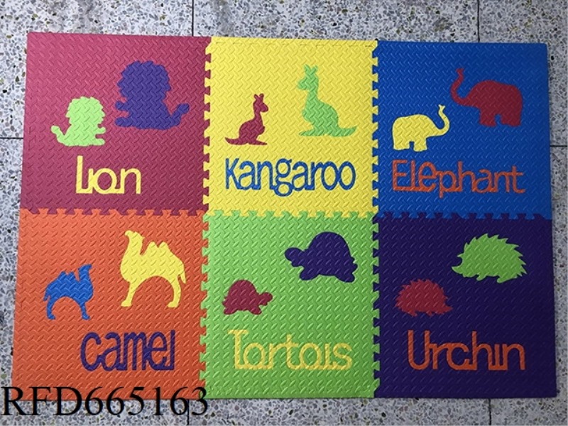 6 EVA ANIMAL LETTERS 25-30 ° (CPC)