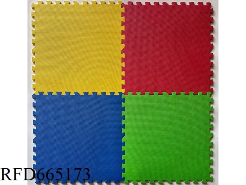 4-PIECE EVA PUZZLE SOLID COLOR MAT COLOR MAT FOAM MAT (GCC)(CPC)