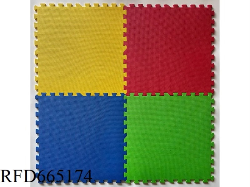 4-PIECE EVA PUZZLE SOLID COLOR MAT COLOR MAT FOAM MAT (GCC)(CPC)