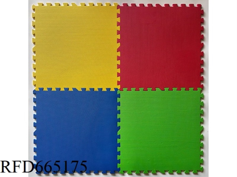 4-PIECE EVA PUZZLE SOLID COLOR MAT COLOR MAT FOAM MAT (GCC)(CPC)