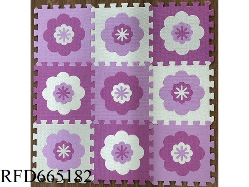 EVA PUZZLE FLOOR MAT 9 PIECES OF PLUM BLOSSOM 9 PIECES/SET (GCC)(CPC)