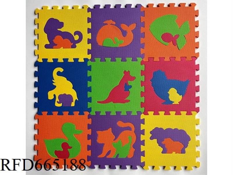EVA JIGSAW MAT 9 PIECES, MOTHER AND CHILD 9 PIECES/SET (GCC)(CPC)