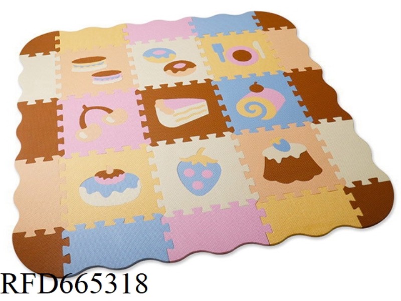 EVA JIGSAW MAT 9 LARGE CAKES + EDGE (CPC)