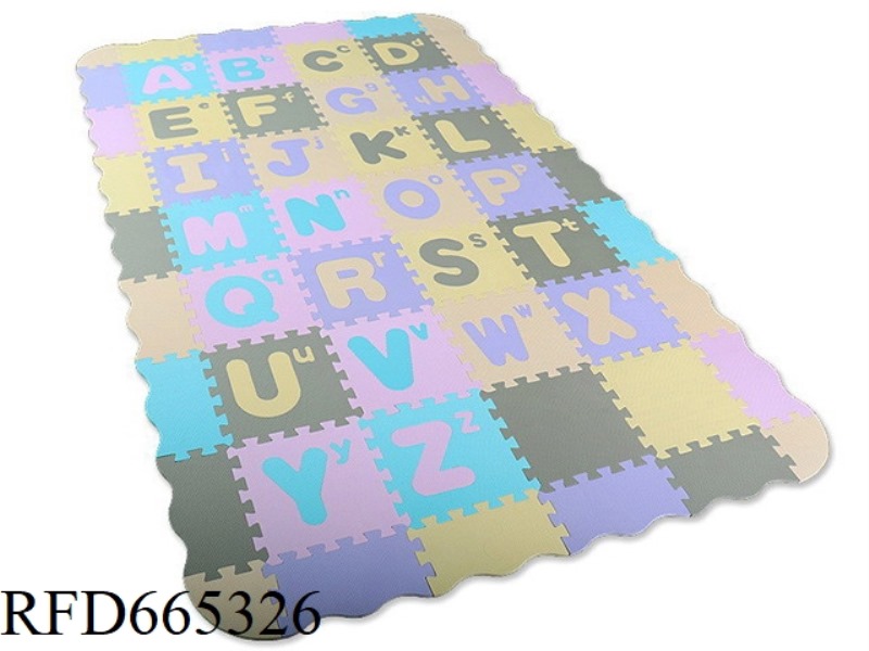 EVA PUZZLE FLOOR MAT 28 LARGE PIECES (CASE AND CASE)+ PERIPHERAL EDGE (CPC)