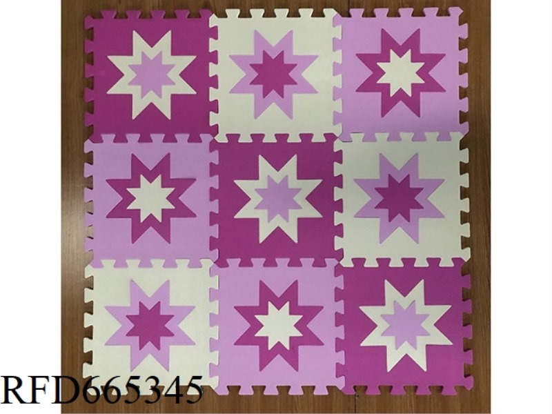 9 PIECES OF STAR ANISE (RICE WHITE/LIGHT PINK/ROSE RED)