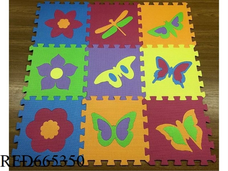 9 BUTTERFLIES