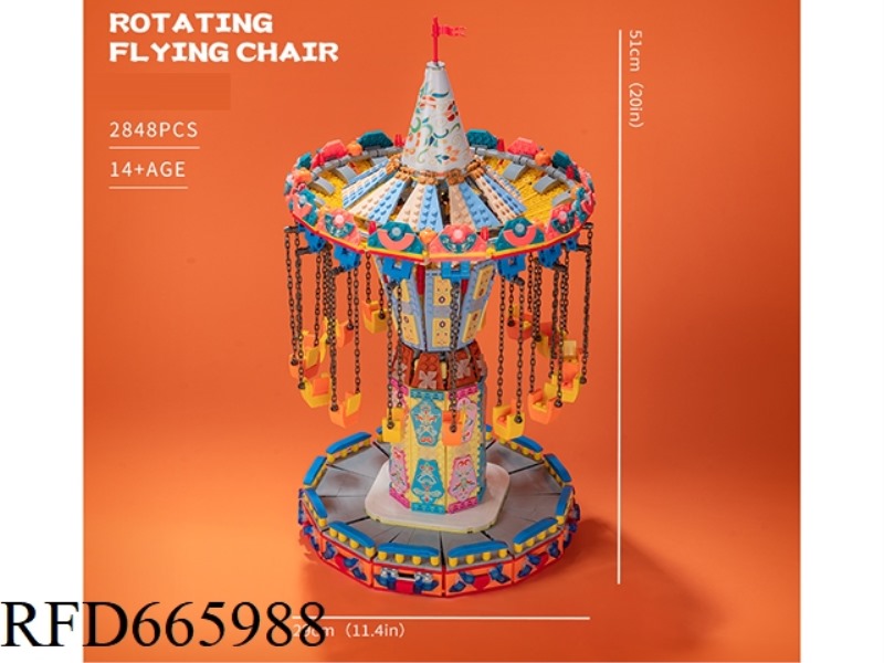 2,848 ROTATING FLYING CHAIRS