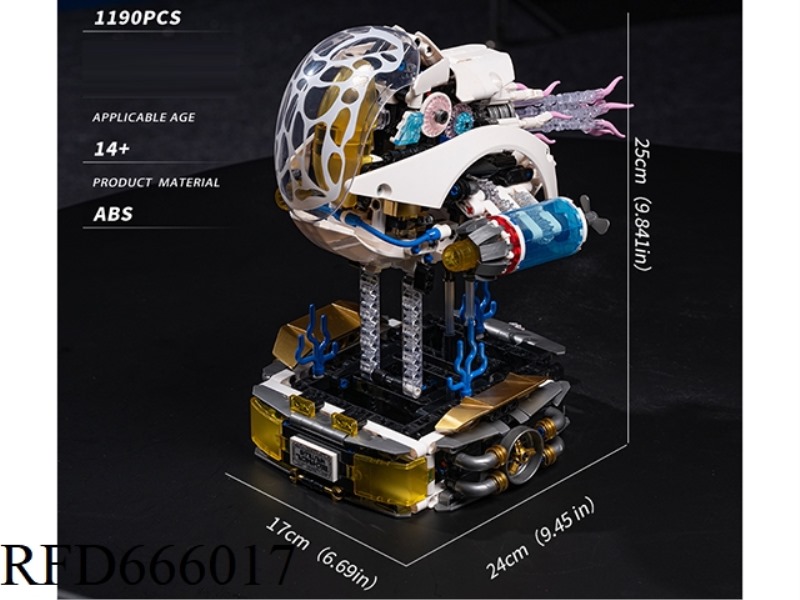 1,190 PIECES OF NAUTILUS