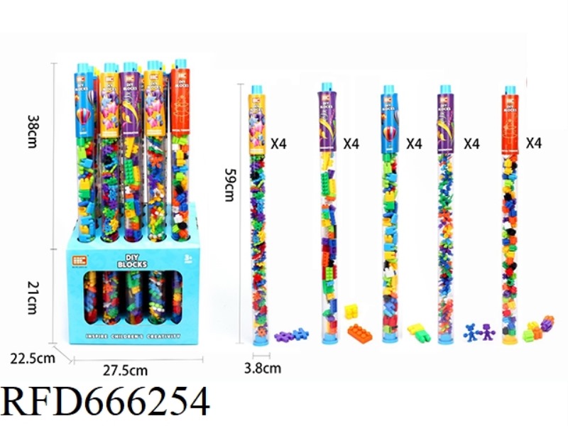 SPLICED WOODEN STICKS (MEDIUM) (20 PIECES)