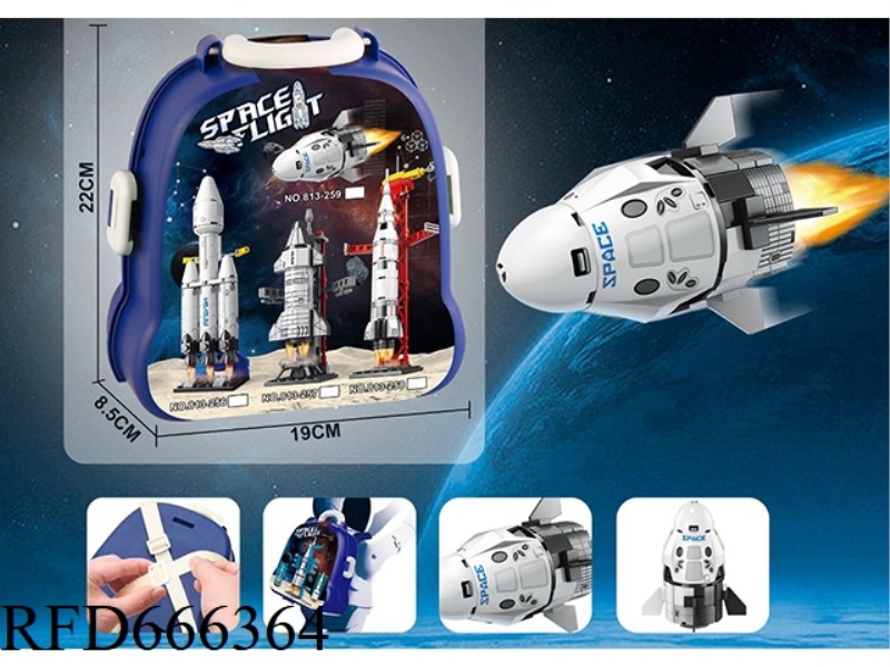AEROSPACE BUILDING BLOCK EXPLORATION TEAM (88PCS)