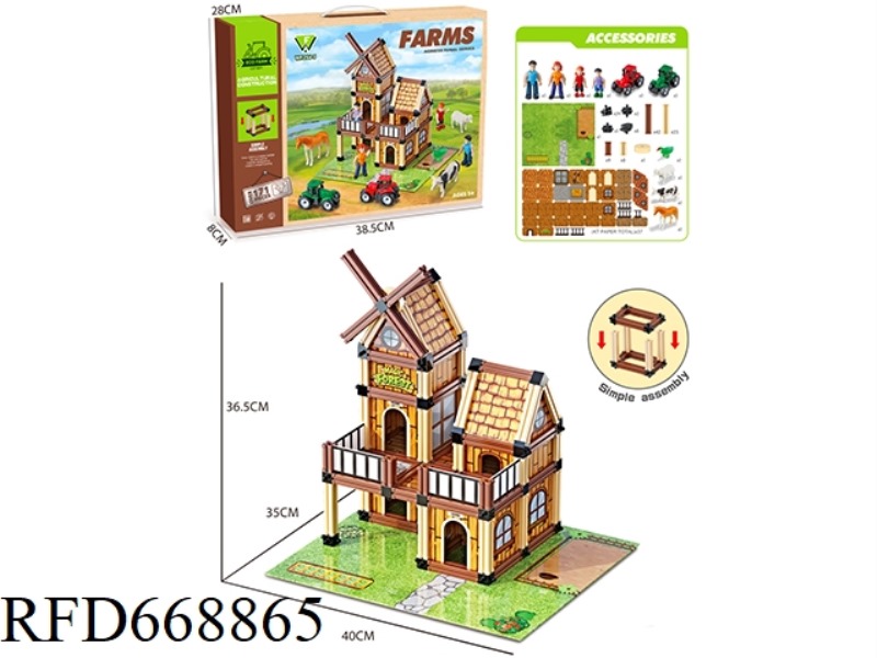 ASSEMBLE BUILDING BLOCKS
