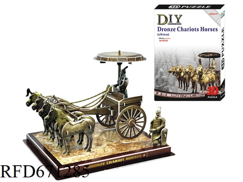 BRONZE CHARIOTS AND HORSES (CHINA)
