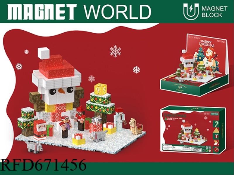 CHRISTMAS SNOWMAN 161PCS