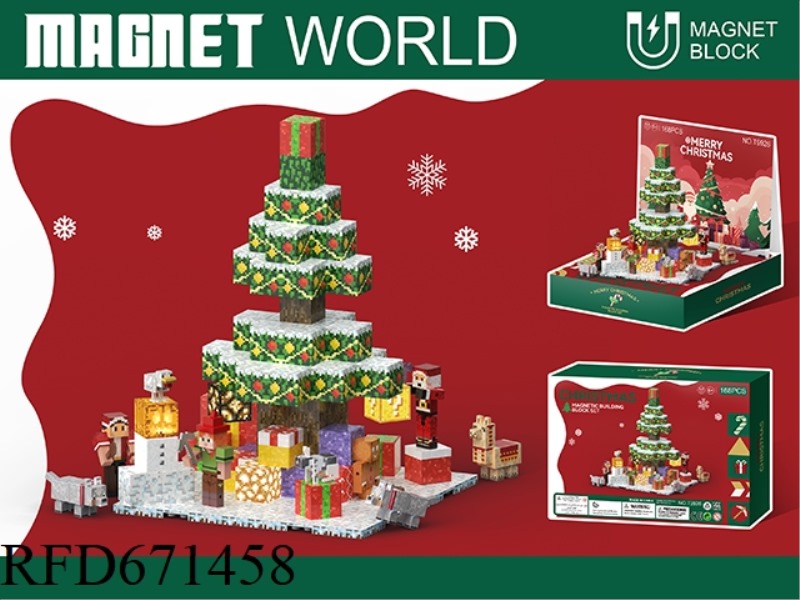 CHRISTMAS TREE 168PCS