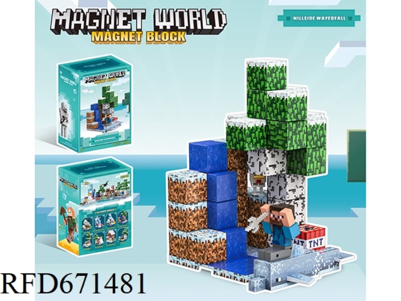 HILLSIDE WATERFALL 56PCS