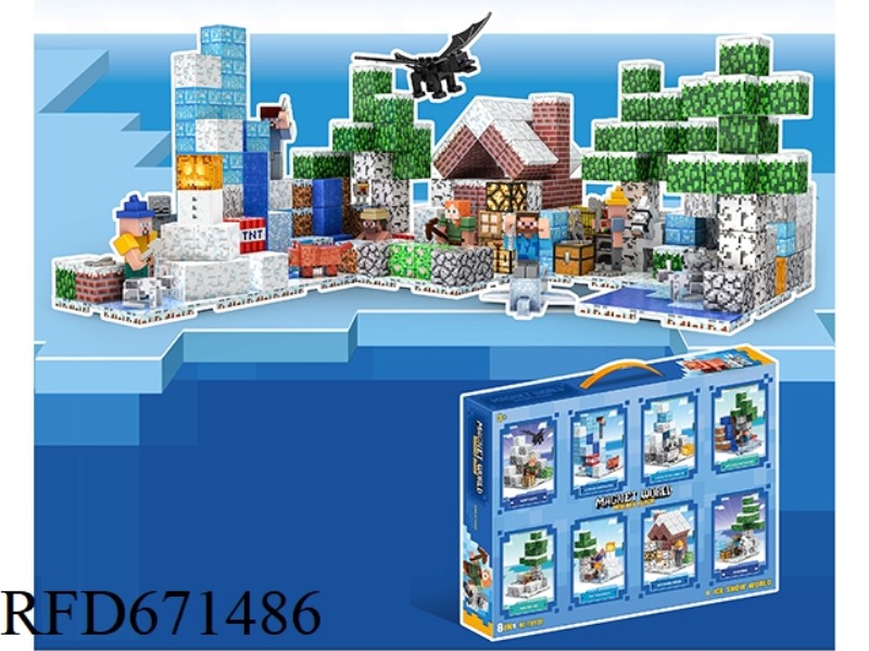 ICE AND SNOW WORLD 383PCS