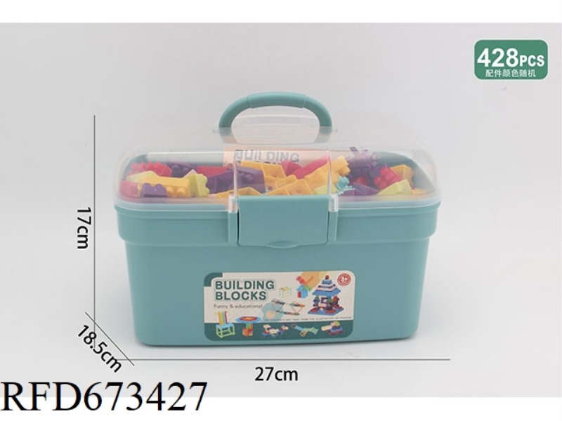 428PCS OF MORANDI BUILDING BLOCK PARTICLES