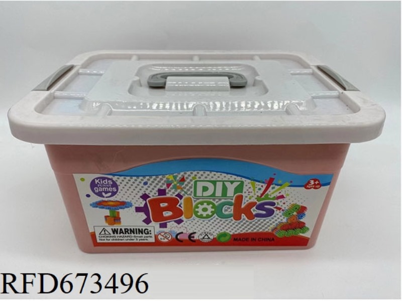 80PCS PUZZLE GEAR BUILDING BLOCKS