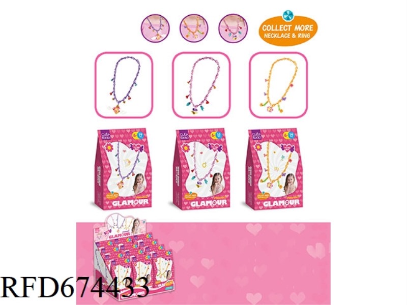 12 BOXES OF DIY SMALL PARTICLE BUILDING BLOCK NECKLACES