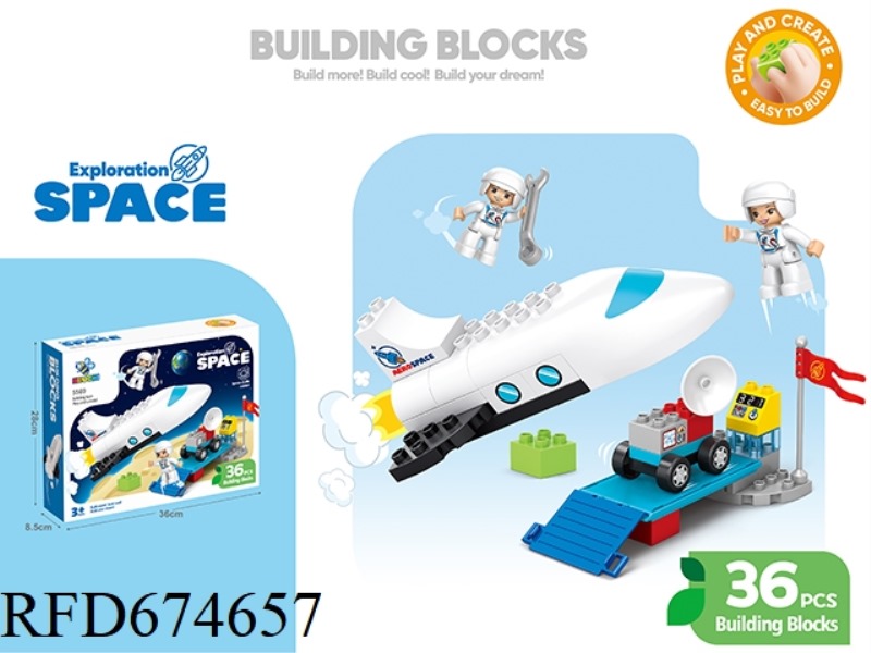 THE SPACECRAFT MISSION CONSISTS OF 36PCS