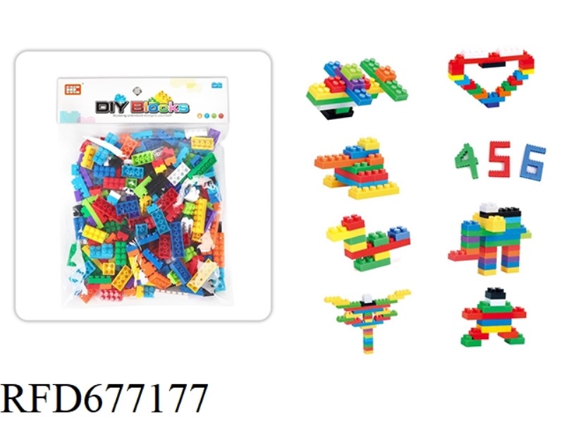 LITTLE HAPPY BUILDING BLOCKS (251 PIECES)