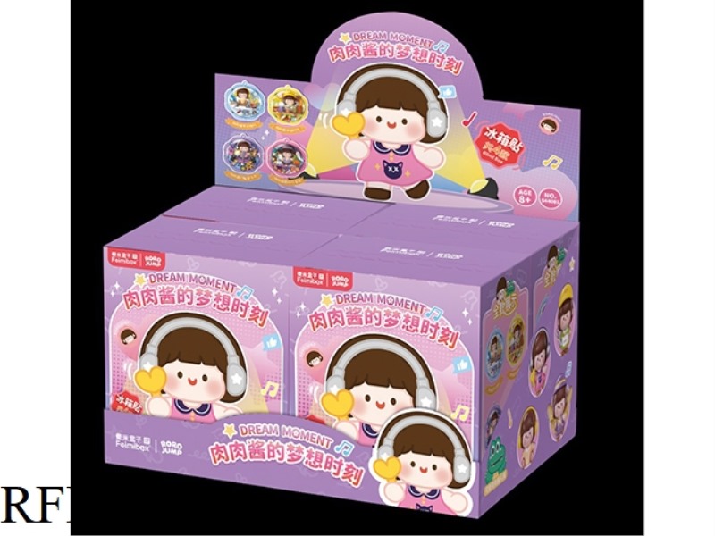 4 PIECES OF ROU ROU JIANG'S DREAM MOMENTS FRIDGE MAGNETS