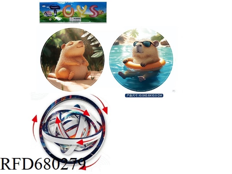 KAPIBALA 3D ROTATING JIGSAW PUZZLE