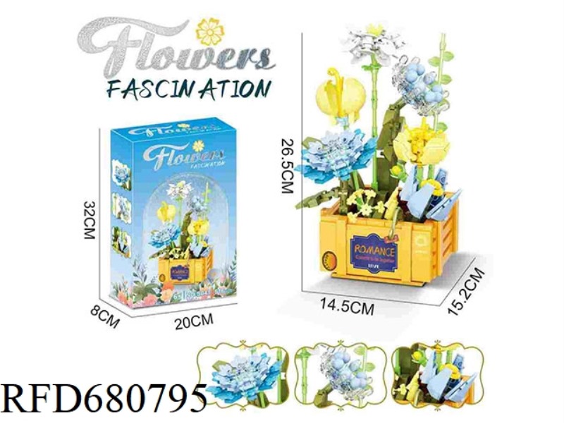 ABSOLUTE BEAUTY 516PCS- FLOWER SERIES