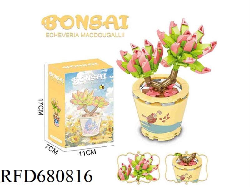 MEAT BUILDING BLOCKS FLOWER SHOP 173PCS- FLOWER SERIES