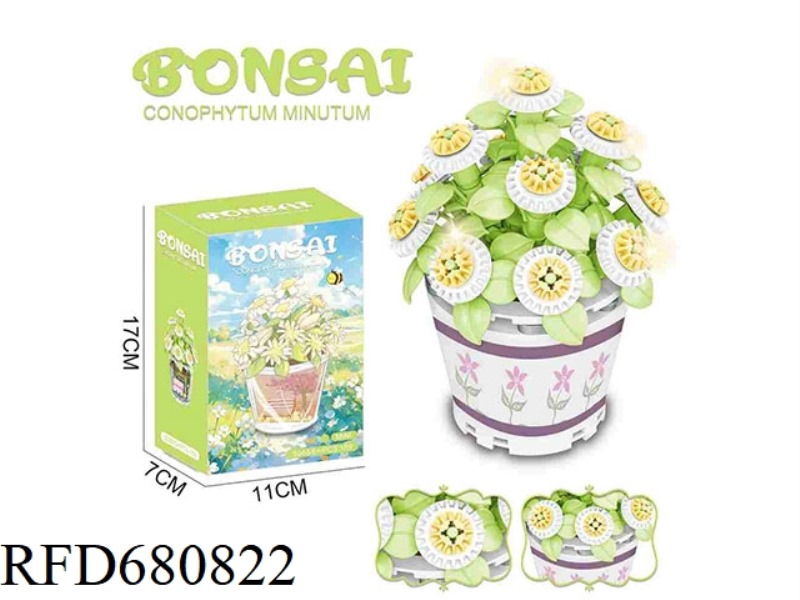 MEAT BUILDING BLOCKS FLOWER SHOP 169PCS- FLOWER SERIES