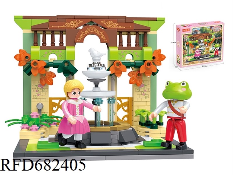 PUZZLE BUILDING BLOCKS/SMALL PARTICLES/FAIRY TALES - THE FROG PRINCE /344PCS