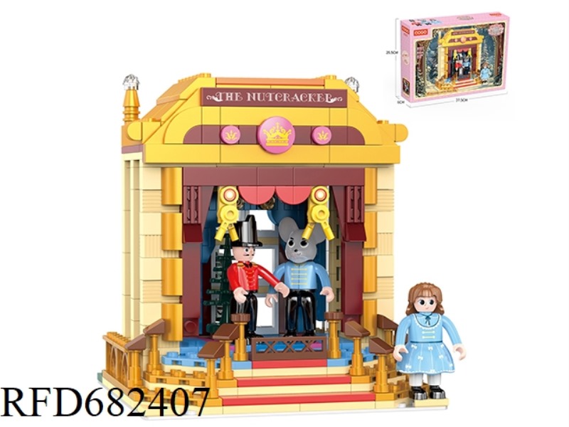 PUZZLE BUILDING BLOCKS/SMALLPCS/FAIRY TALES - THE NUTCRACKER /504PCS