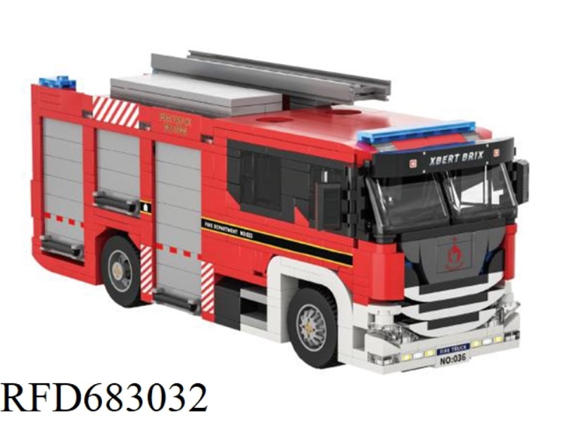 FIRE TRUCK 704PCS