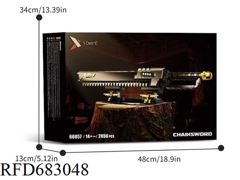 CHAIN SAW SWORD 2856PCS
