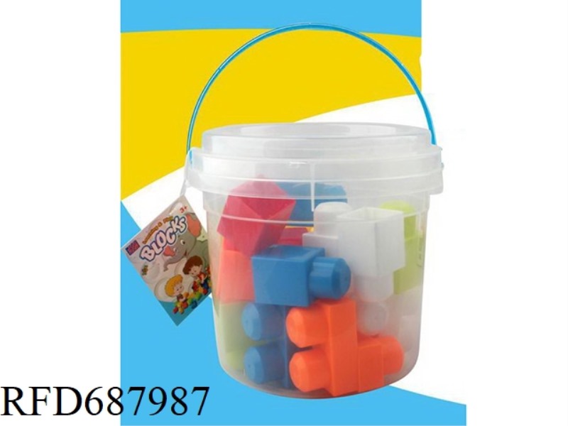 PUZZLE LARGE BUILDING BLOCKS MEN'S 24PCS