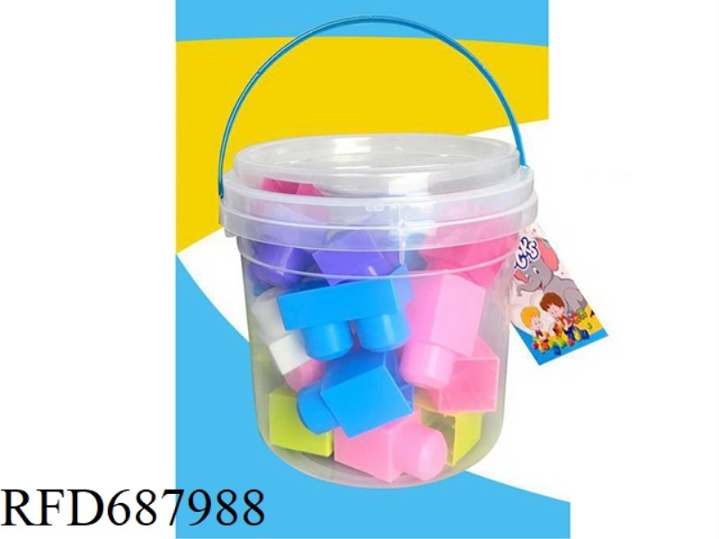 PUZZLE LARGE BUILDING BLOCKS WOMEN'S 24PCS