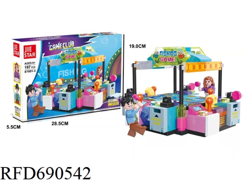 197PCS GAMING SERIES FISHING MASTER