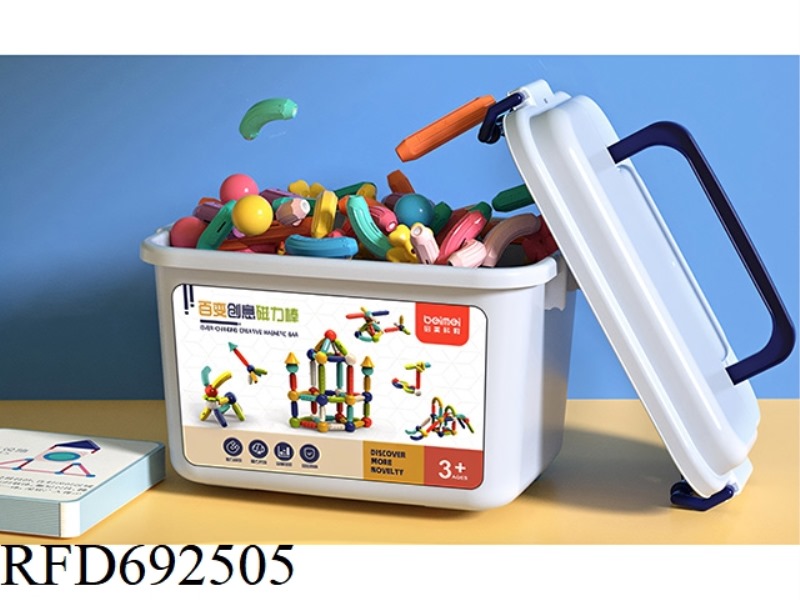PUZZLE MAGNETIC STICK DELUXE EDITION 76PCS