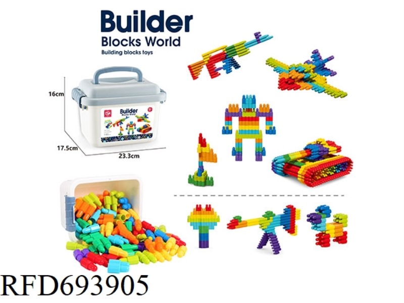 140PCS LARGE BULLET BUILDING BLOCKS