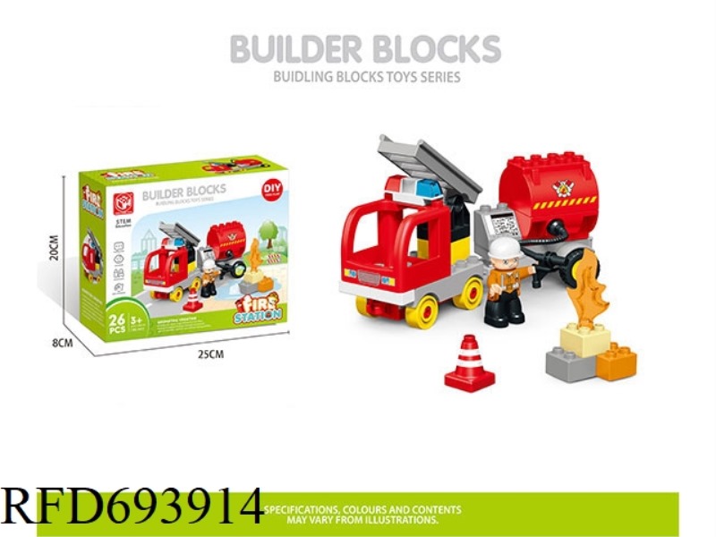 26 YUAN FOR A SMALL FIRE STATION