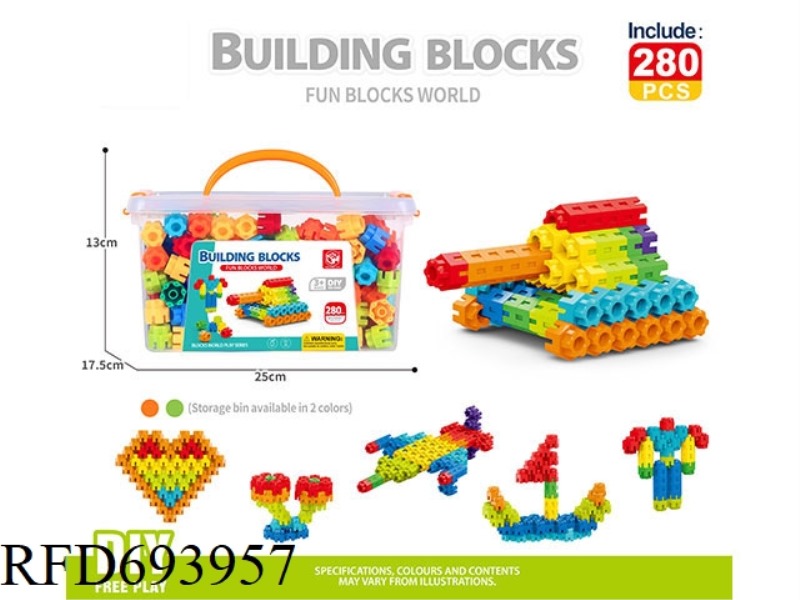 HEXAGONAL 280PCS